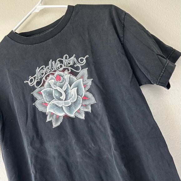 Vintage To die for T Shirt faded thrashed graphic Y2K 2000s grunge distressed S - Picture 7 of 14